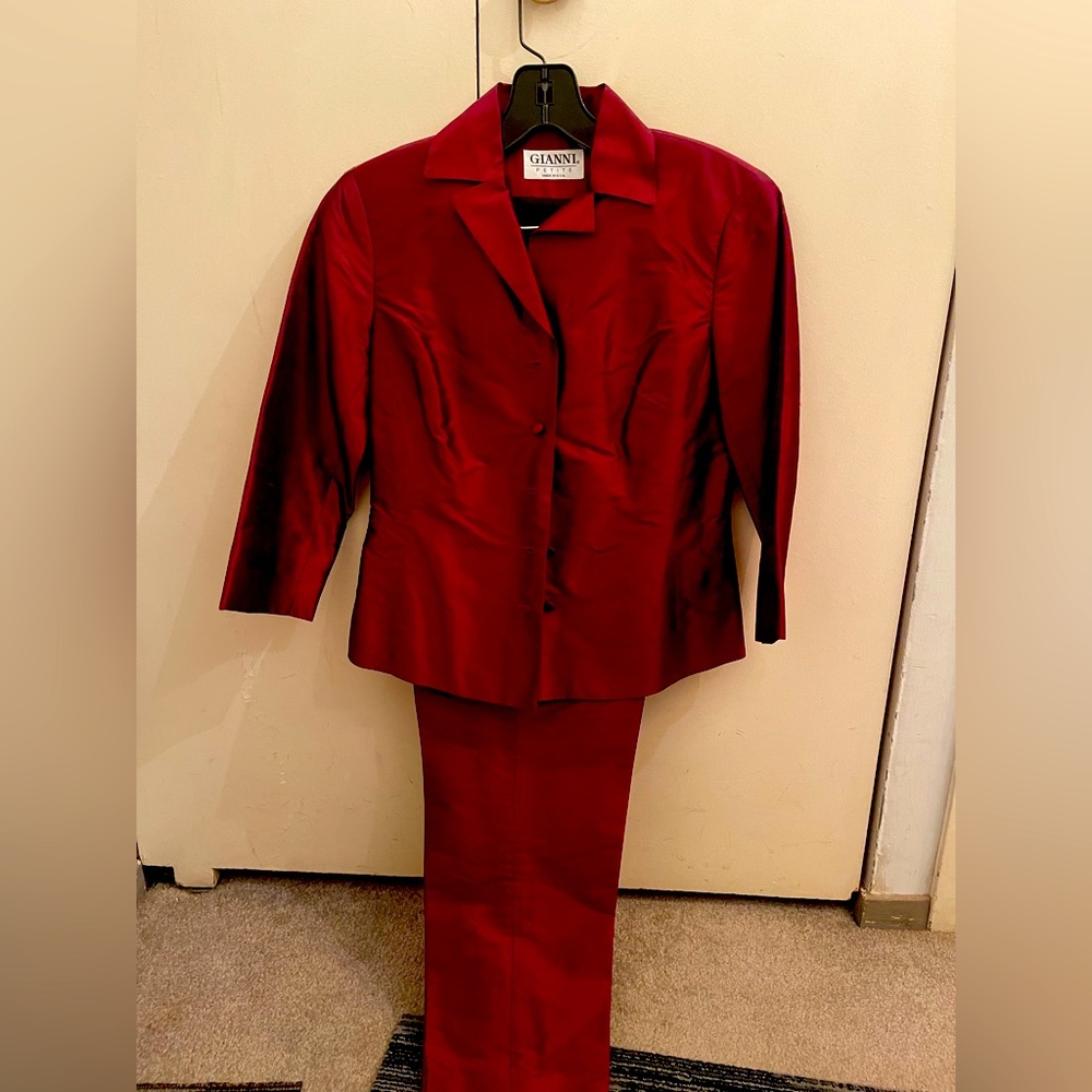 Vintage Gianni Red Pantsuit